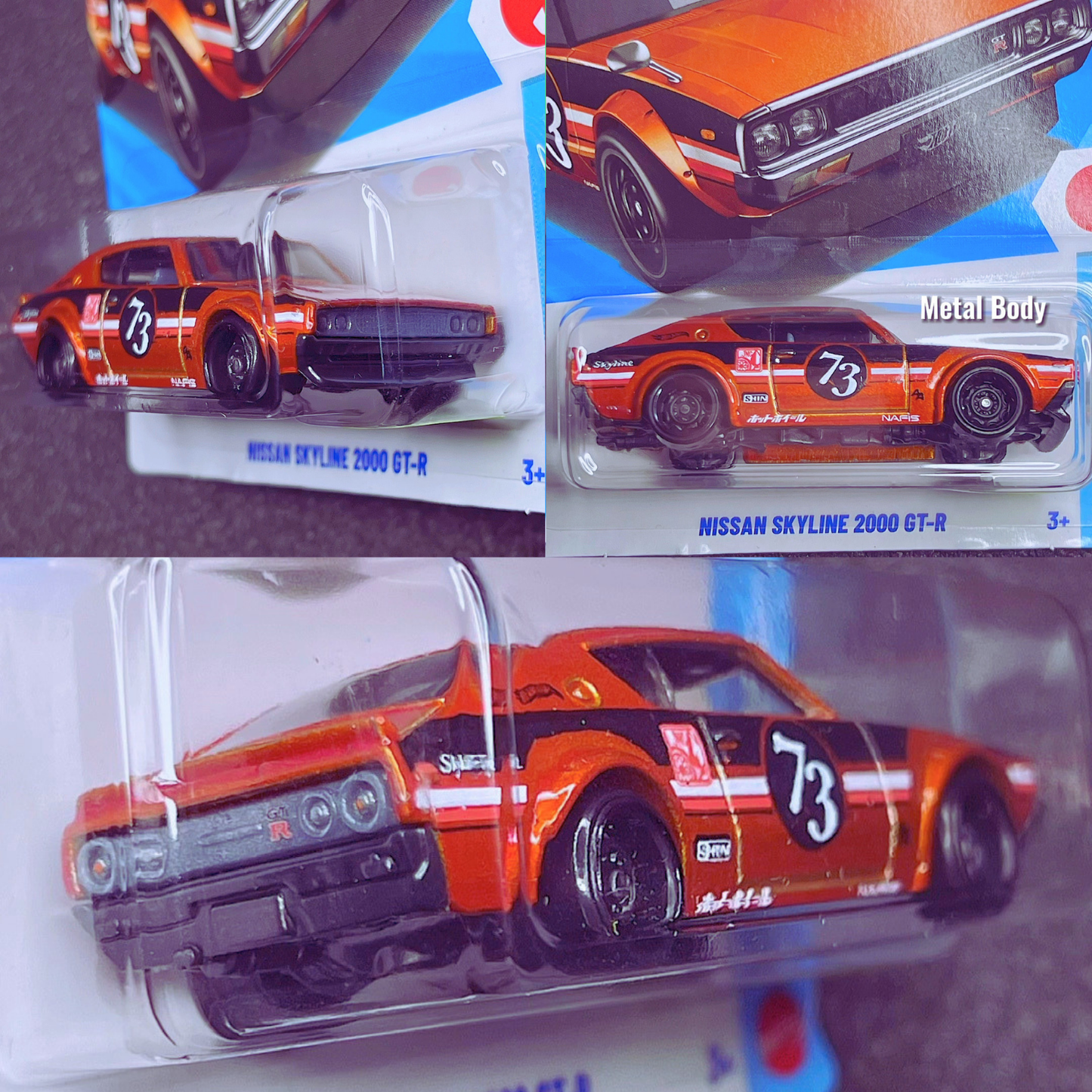 659/- || IMPORTED NISSAN SKYLINE 2000 GT-R - HOT WHEELS