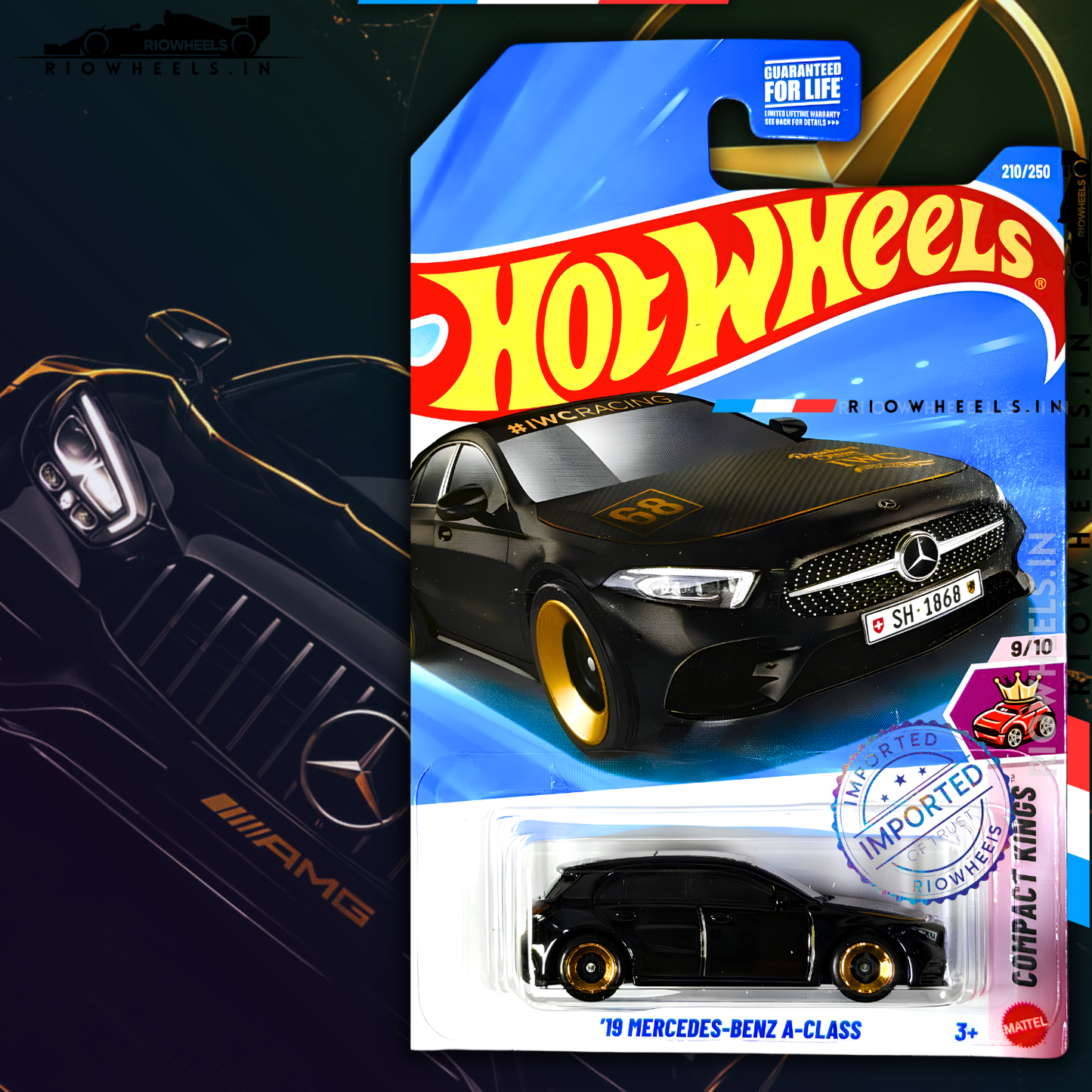339/- || IMPORTED 19 MERCEDES BENZ A CLASS - HOT WHEELS
