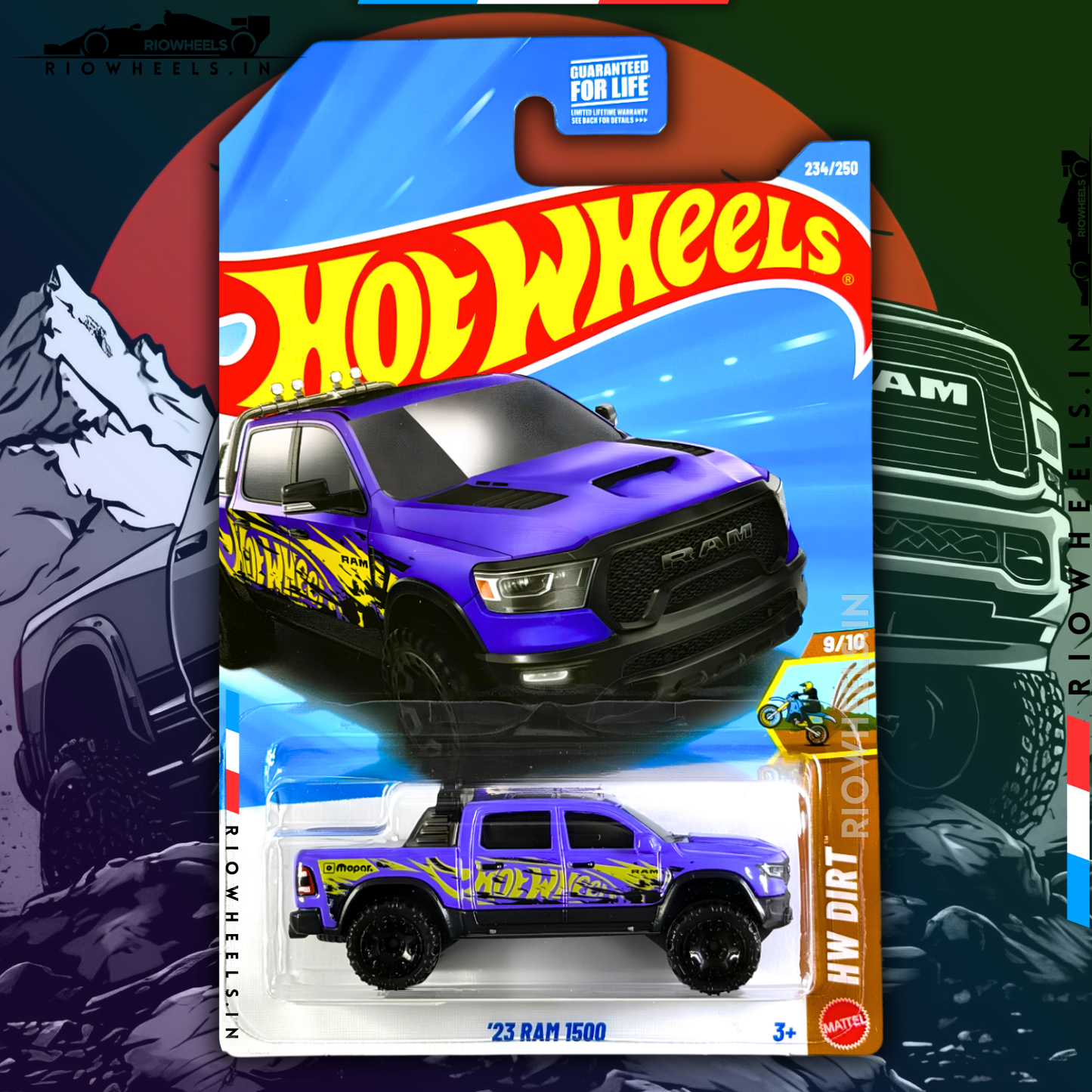 379/- || 23 RAM 1500 - HOT WHEELS