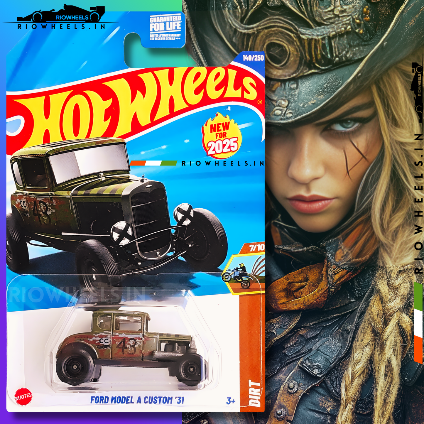 219/- || FORD MODEL A CUSTOM/PERSONNALISE '31 - HOT WHEELS