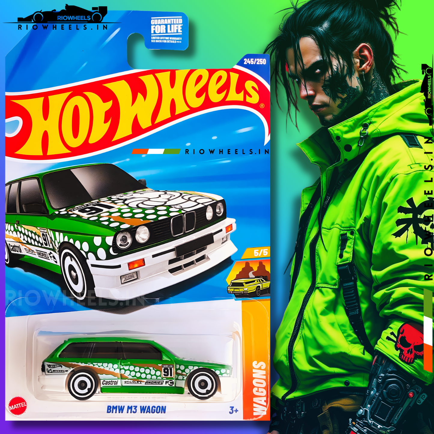 289/- || BMW M3 వాగన్/రెమోర్క్ - హాట్ వీల్స్