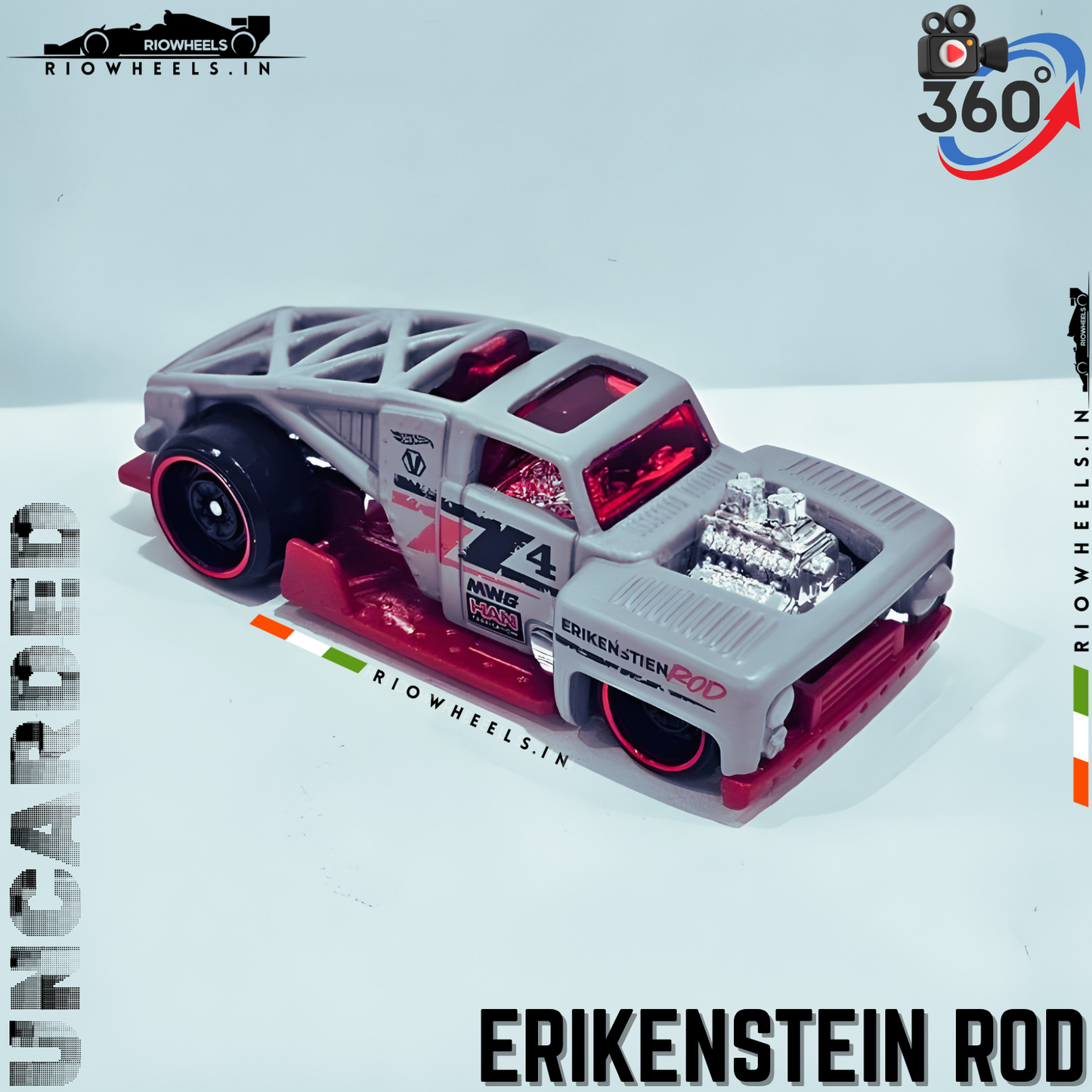 239/- || IMPORTED ERIKENSTEIN ROD - HOT WHEELS || UNCARDED