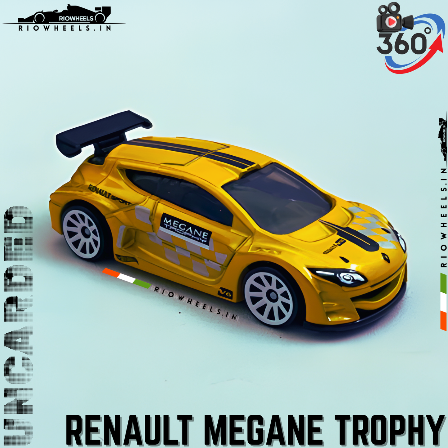 389/- || IMPORTED RENAULT MEGANE TROPHY - HOT WHEELS || UNCARDED