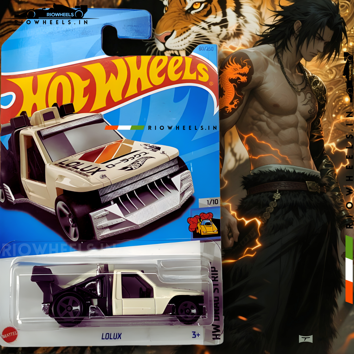 329/- || LOLUX - HOT WHEELS