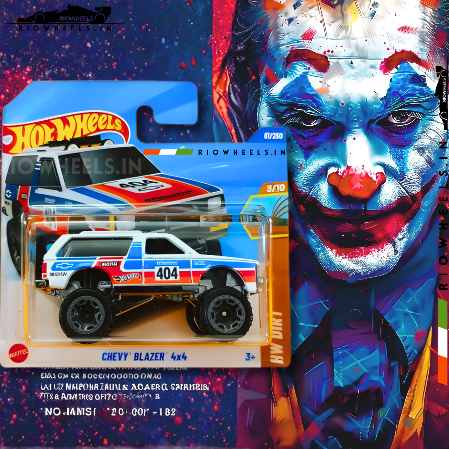 489/- || చేవీ బ్లేజర్ 4x4 || దిగుమతి చేసుకున్న షార్ట్ కార్డ్ - హాట్ వీల్స్