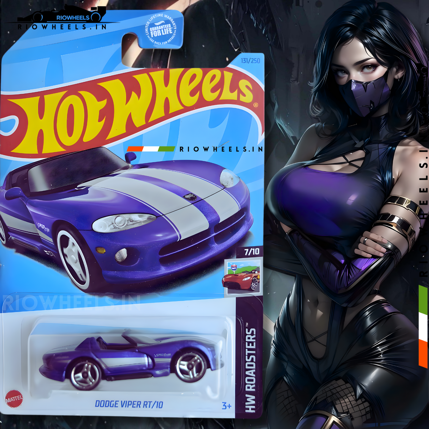439/- || DODGE VIPER RT/10 || IMPORTED - HOT WHEELS