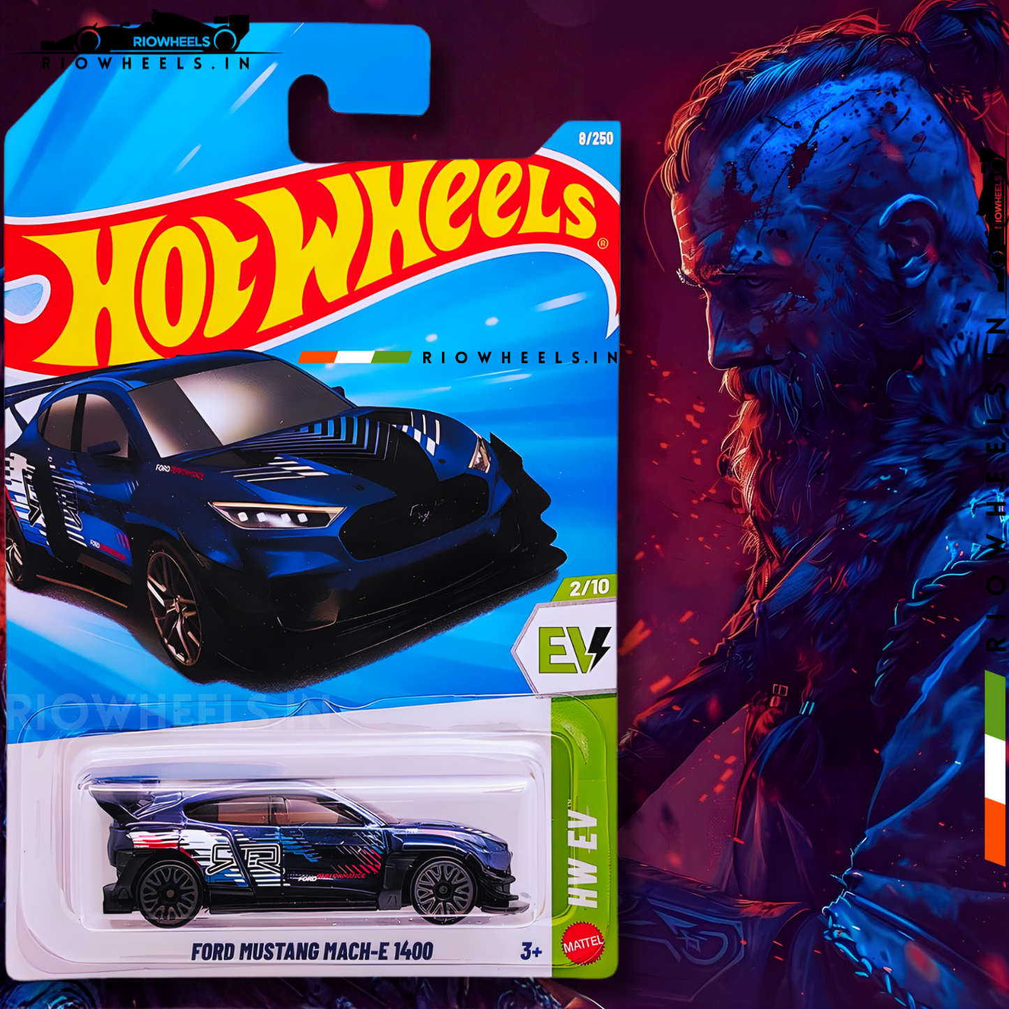 379/- || FORD MUSTANG MACH-E 1400 - HOT WHEELS