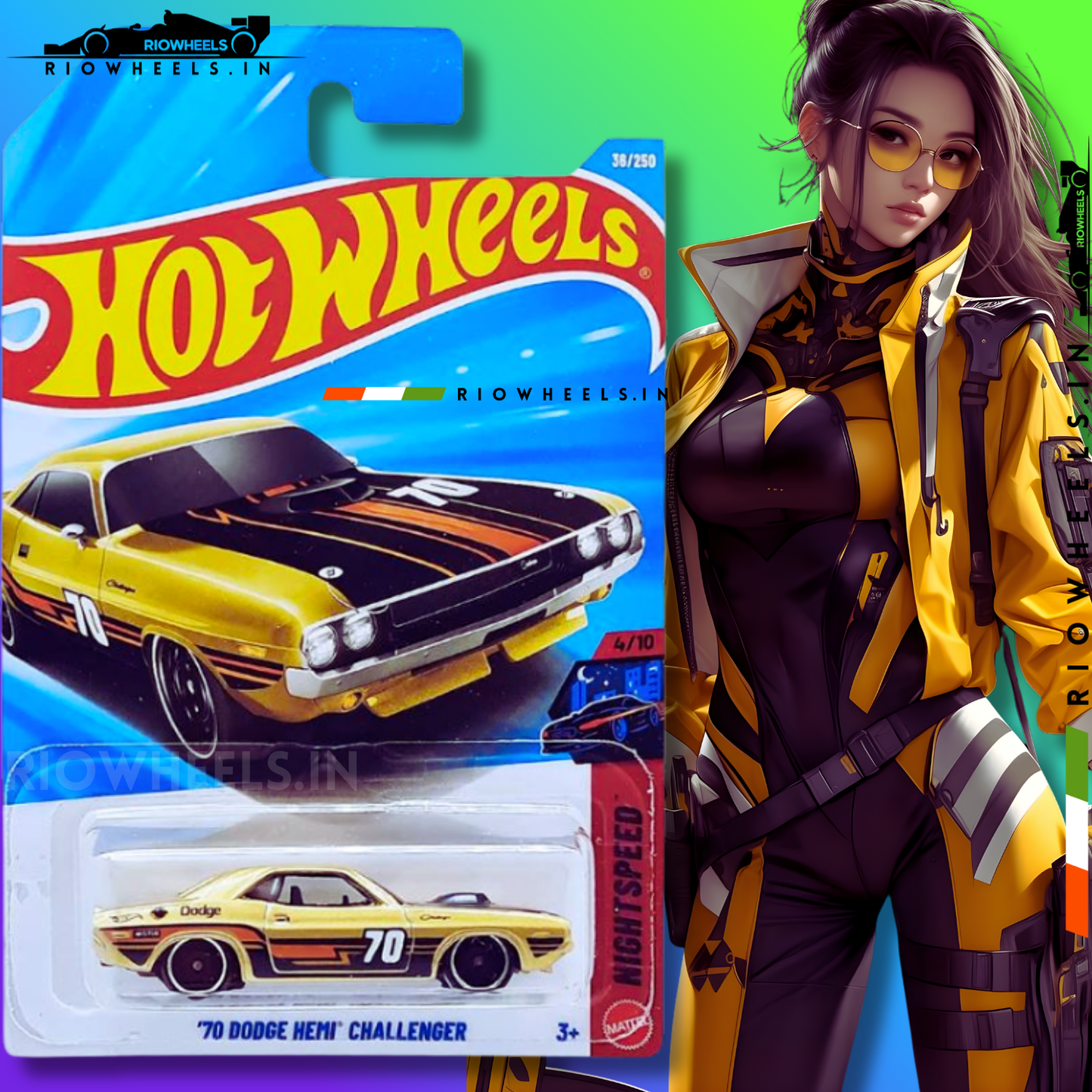 489/- || IMPORTED 70 DODGE HEMI CHALLENGER - HOT WHEELS