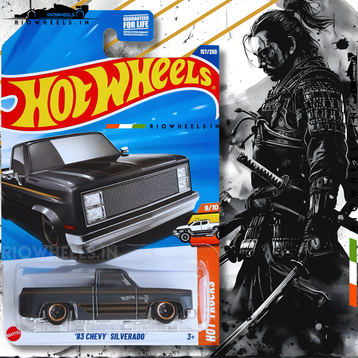 229/- || 83 CHEVY SILVERADO - HOT WHEELS