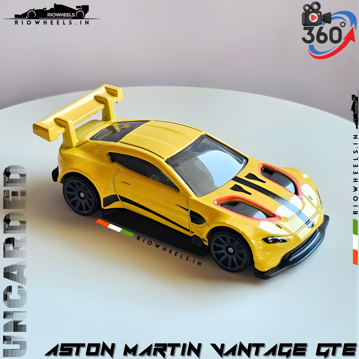 389/- || IMPORTED ASTON MARTIN VANTAGE GTE || UNCARDED - HOT WHEELS