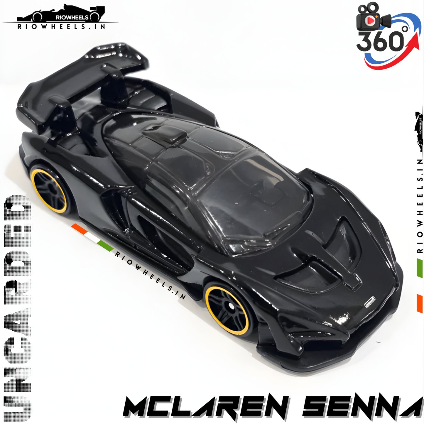 439/- || IMPORTED McLAREN SENNA || UNCARDED - HOT WHEELS