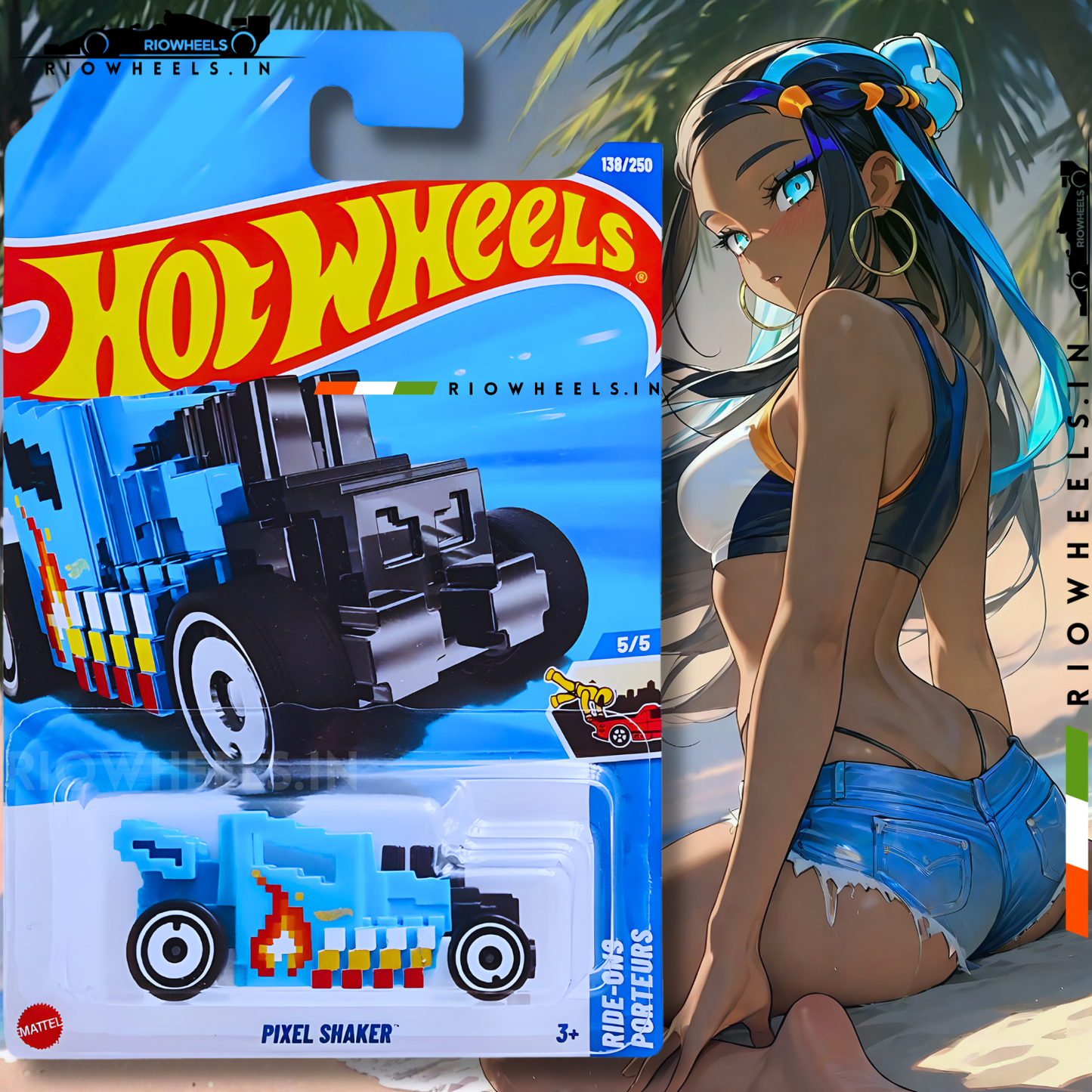 149/- || PIXEL SHAKER - HOT WHEELS