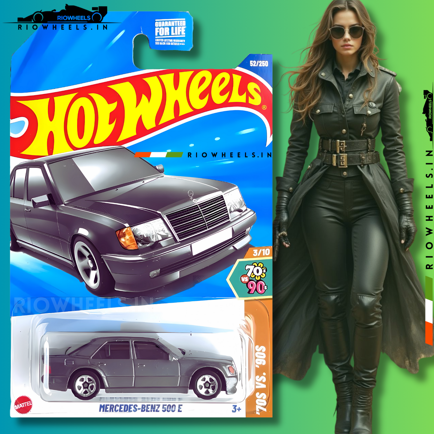 MERCEDES-BENZ 500 E - HOT WHEELS