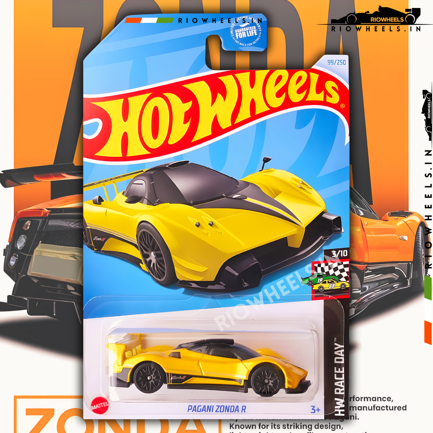 PAGANI ZONDA R - HOT WHEELS