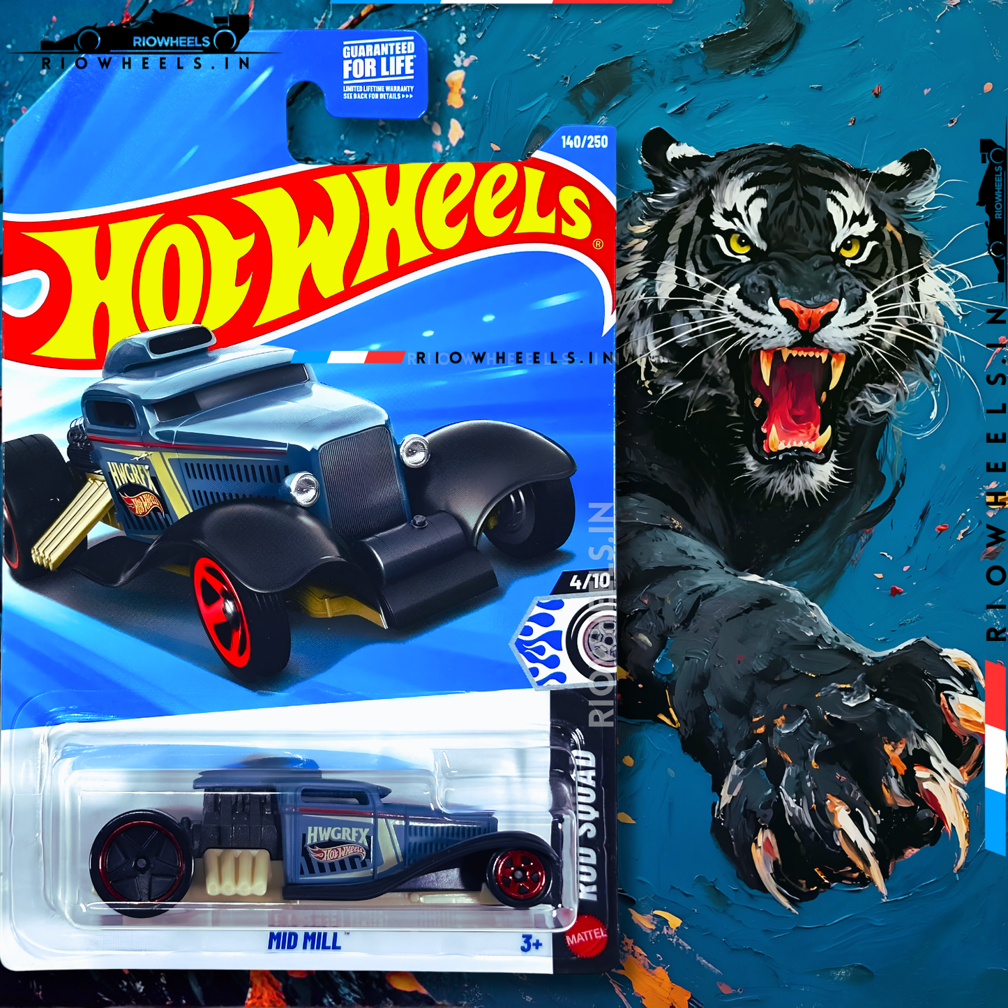 179/- || MID MILL - HOT WHEELS