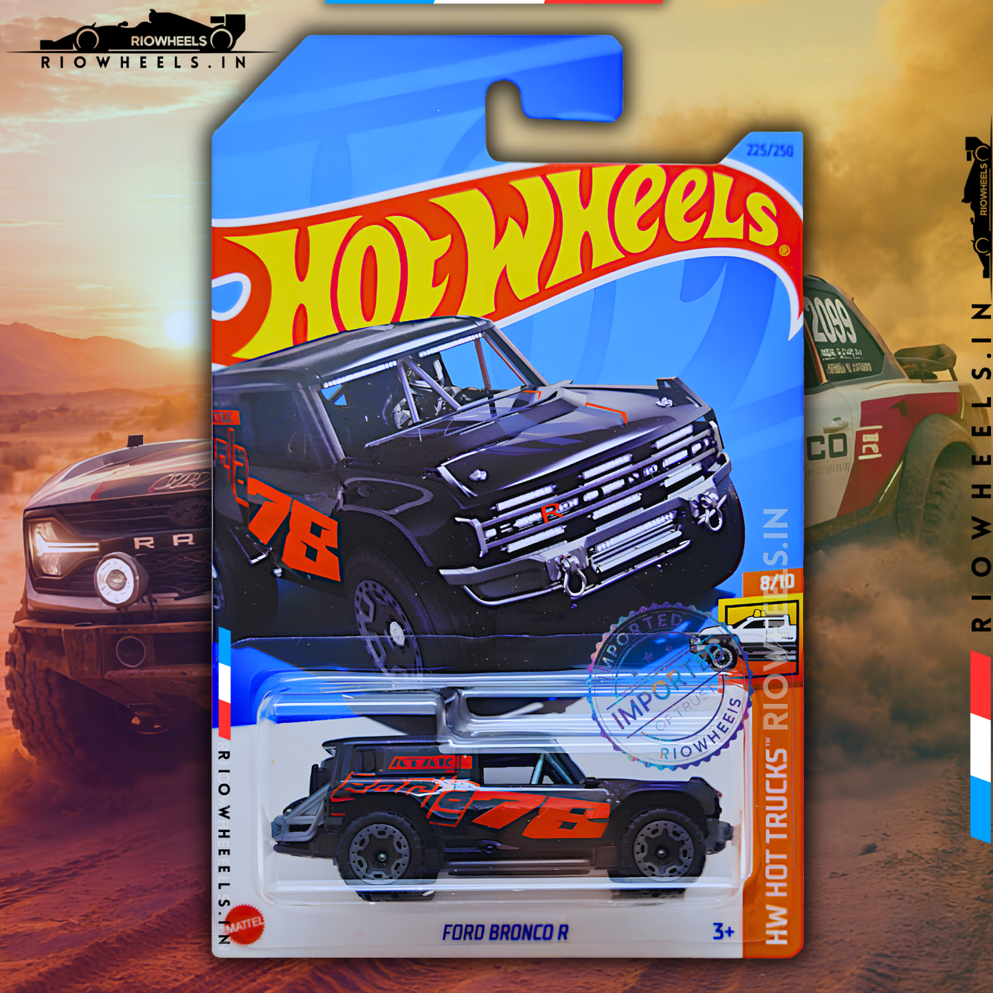 |1249/- || IMPORTED FORD BRONCO R - HOT WHEELS