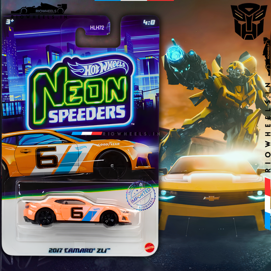 679/- || IMPORTED 2017 CAMARO ZL1 - NEON SPEEDERS - HOT WHEELS