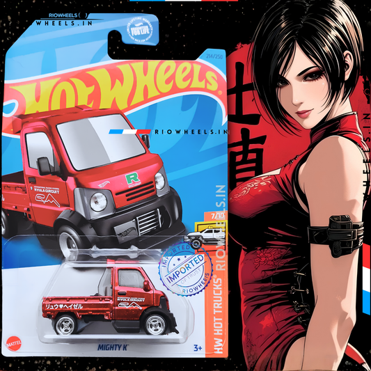 629/- || IMPORTED MIGHTY K - HOT WHEELS || CHERRY RED