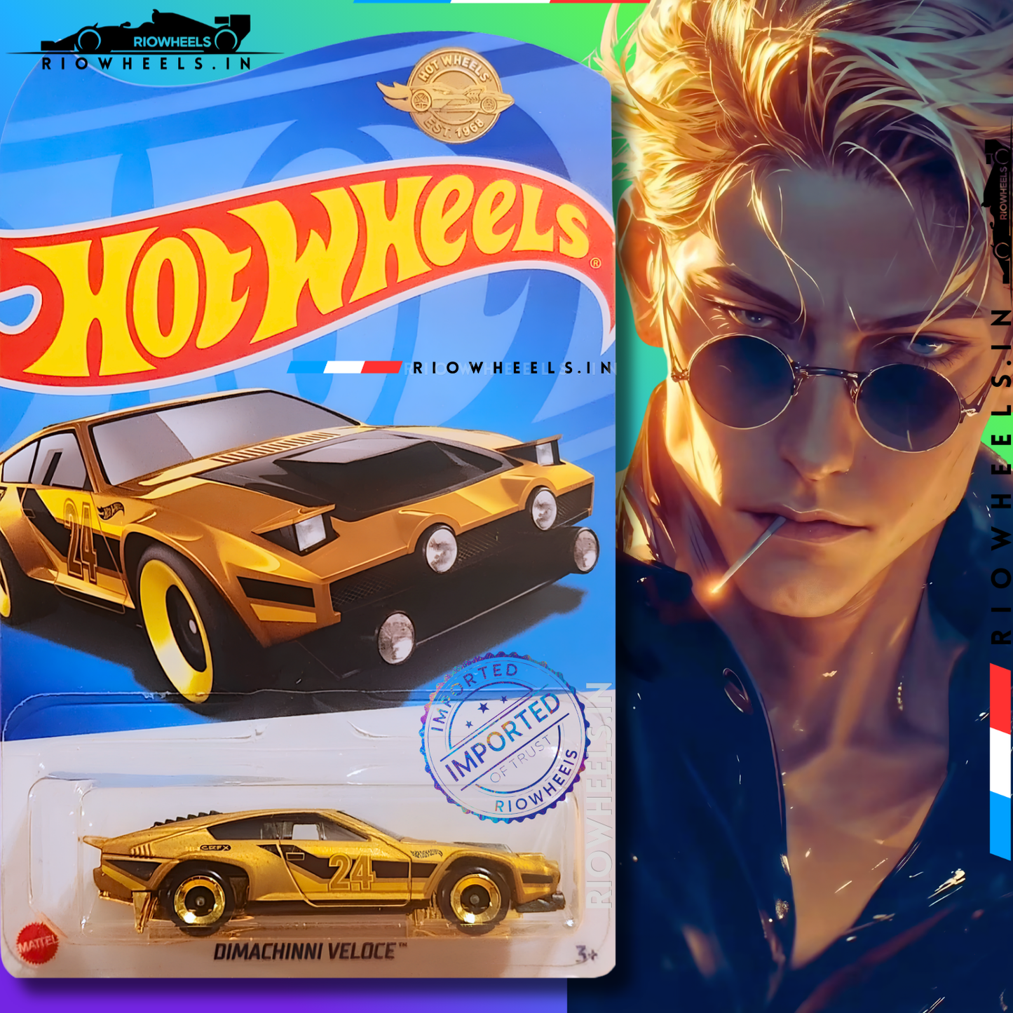 429/- || IMPORTED DIMACHINNI VELOCE - HOT WHEELS || LIMITED EDITION