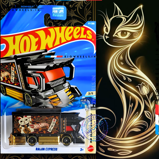 339/- || IMPORTED RAIJIN EXPRESS - HOT WHEELS