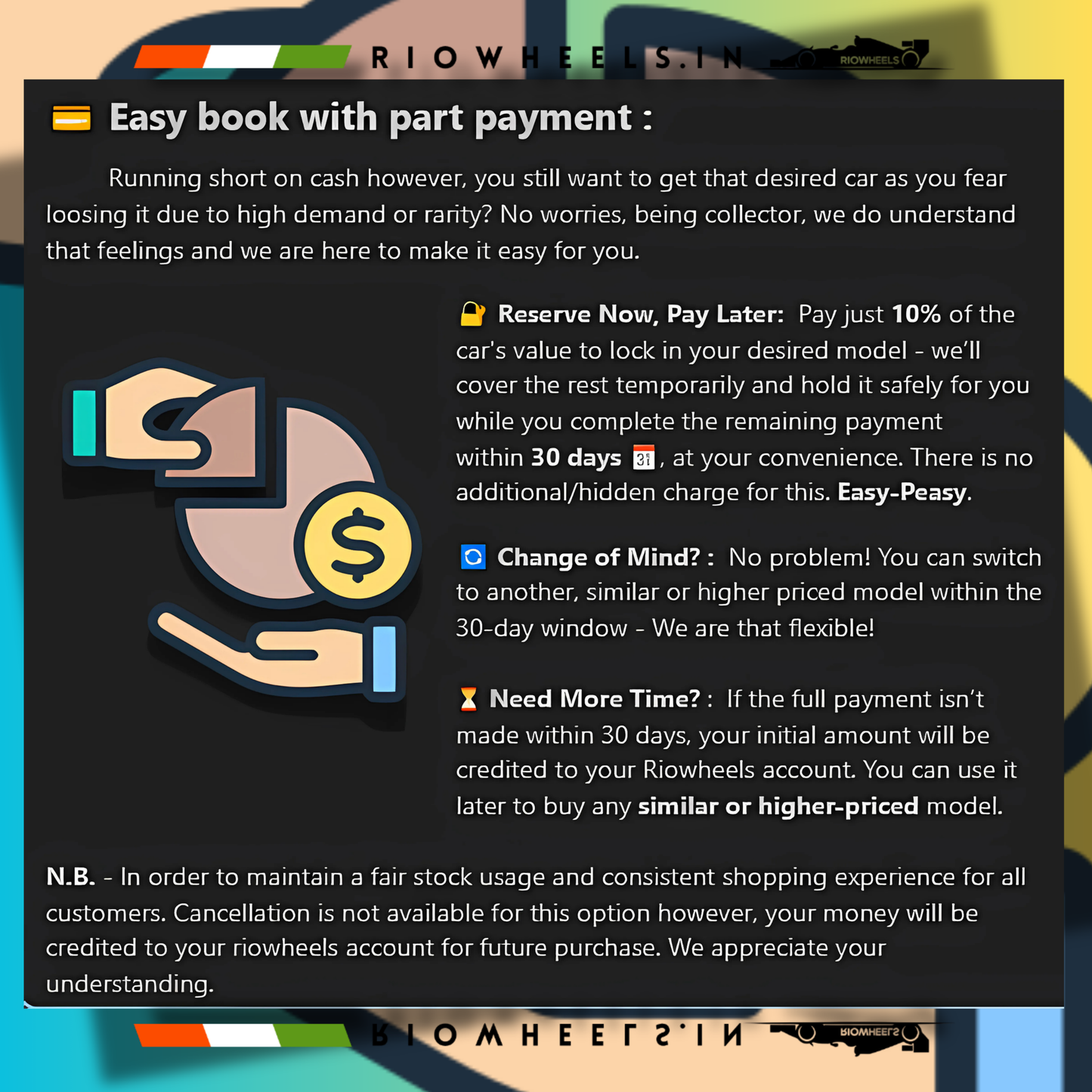 'POLICIES AND CASHBACK HIGHLIGHTS FOR YOU