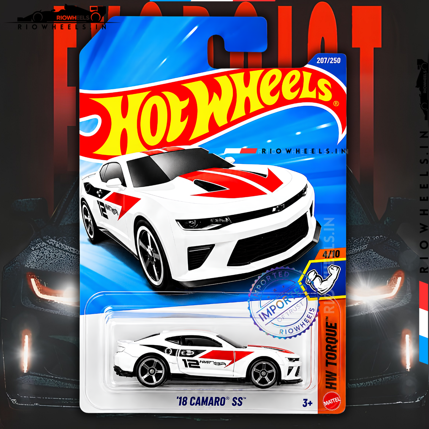349/- || IMPORTED 18 CAMARO SS - HOT WHEELS