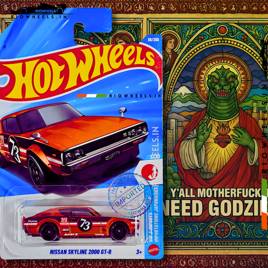 659/- || IMPORTED NISSAN SKYLINE 2000 GT-R - HOT WHEELS