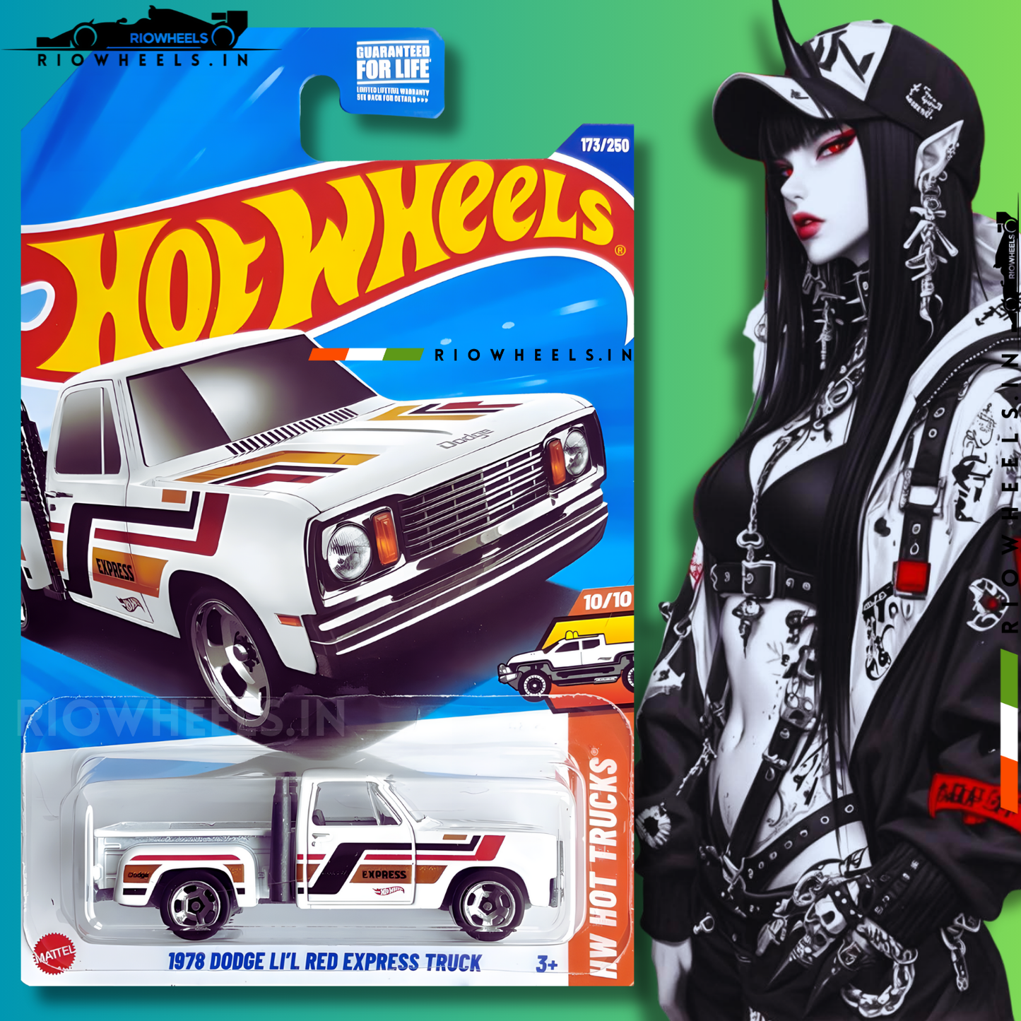 239/- || 1978 DODGE LI'L RED EXPRESS TRUCK - HOT WHEELS