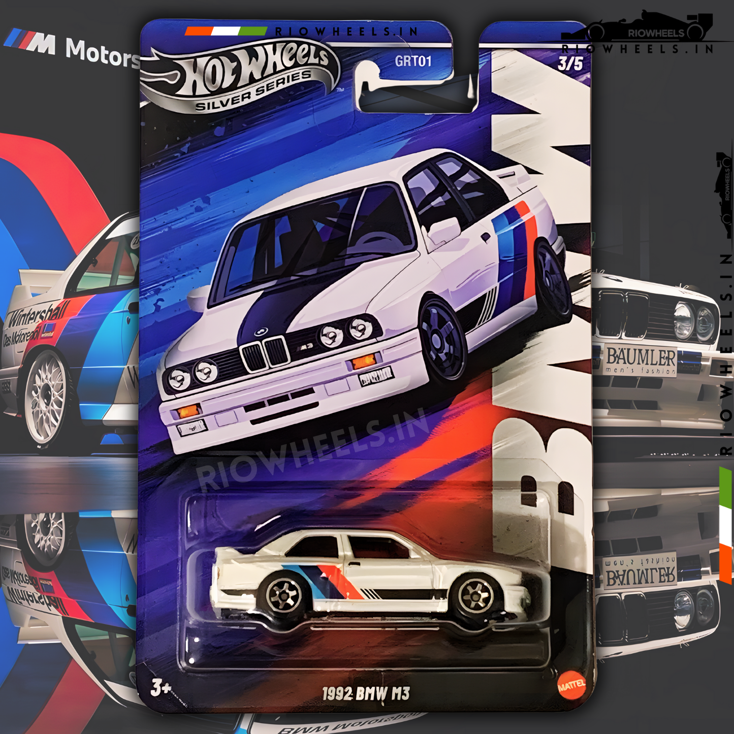 689/- || 1992 BMW M3 - హాట్ వీల్స్