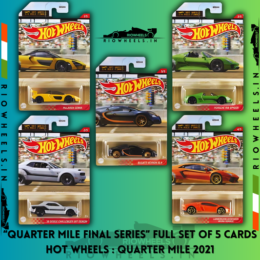 |3899/- || QUARTER MILE - 1/4 MILE FINALS SERIES 2021 - HOT WHEELS