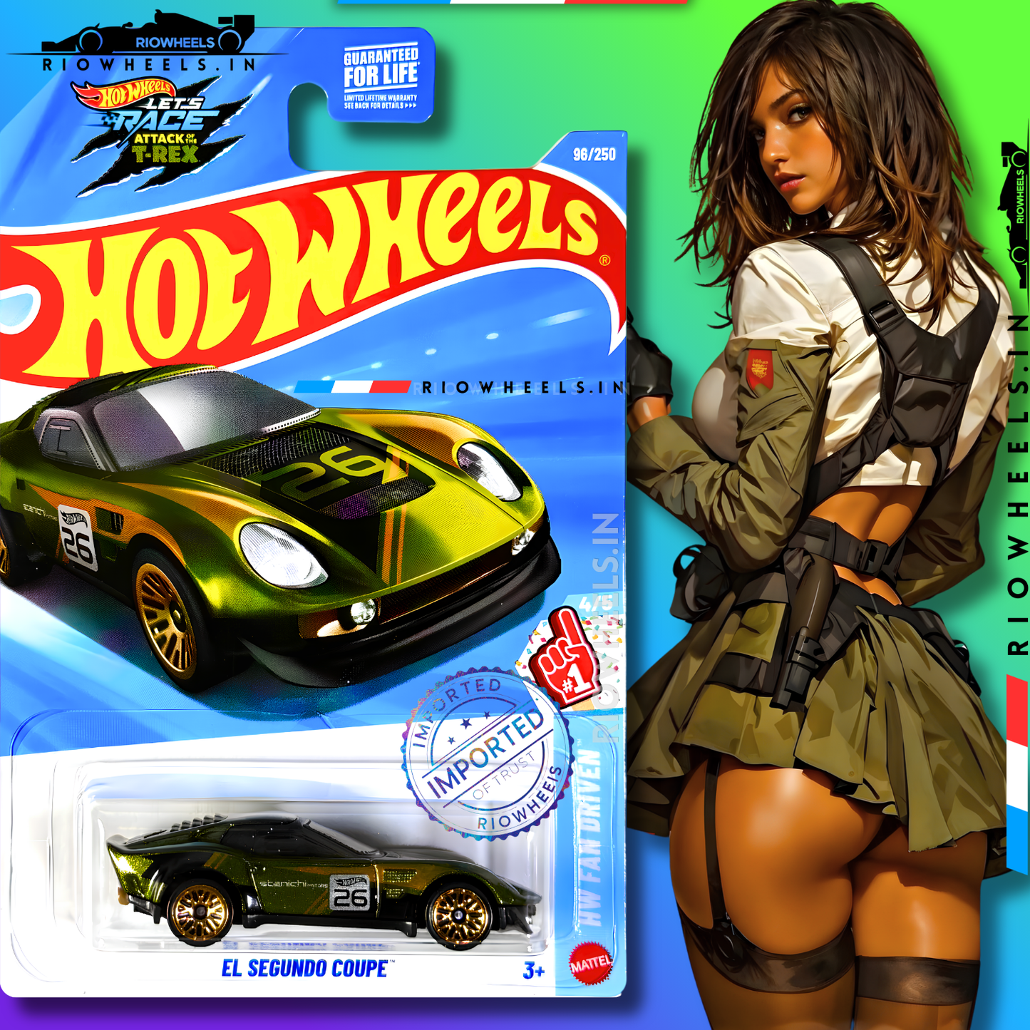 289/- || IMPORTED EL SEGUNDO - HOT WHEELS