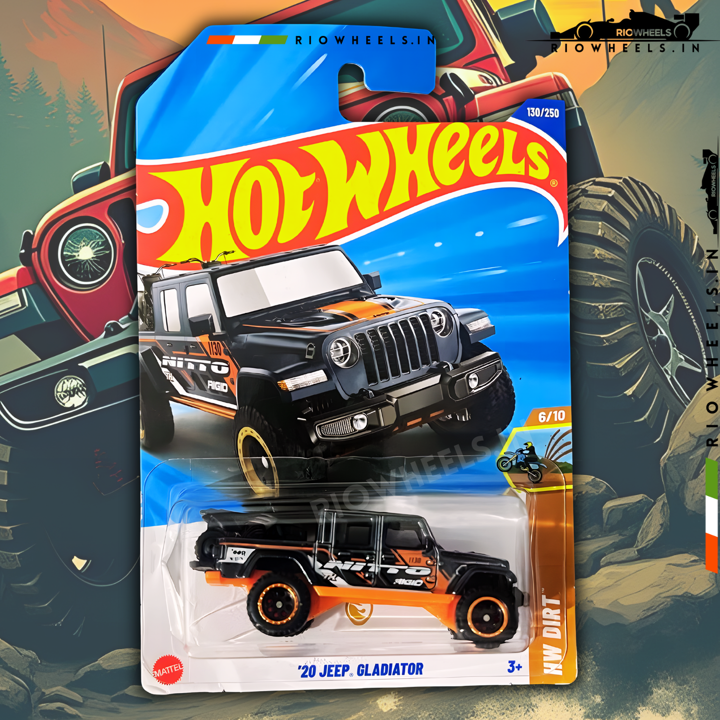 689/- || 20 JEEP GLADIATOR IMPORTED - HOT WHEELS