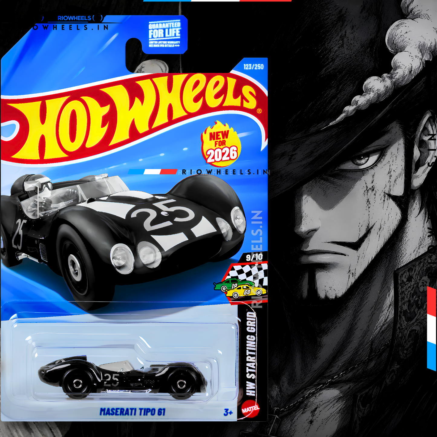 379/- || MASERATI TIPO 61 - HOT WHEELS