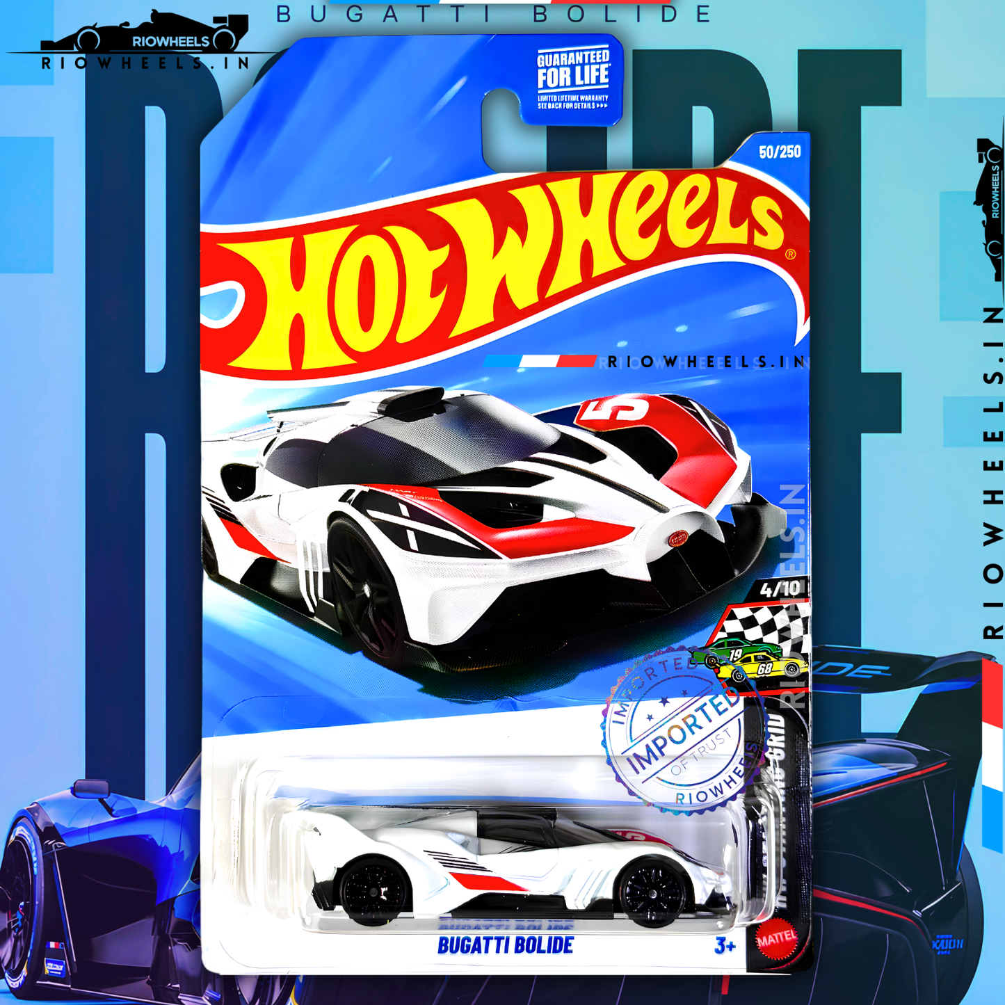 729/- || IMPORTED BUGATTI BOLIDE - HOT WHEELS