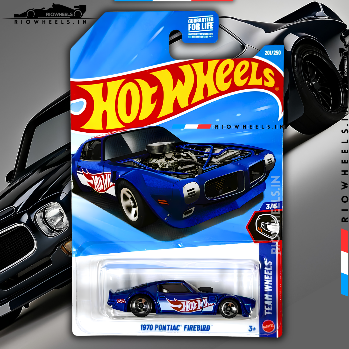279/- || 1970 PONTIAC FIREBIRD - HOT WHEELS