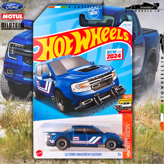 289/- || 22 FORD MAVERICK CUSTOM - HOT WHEELS