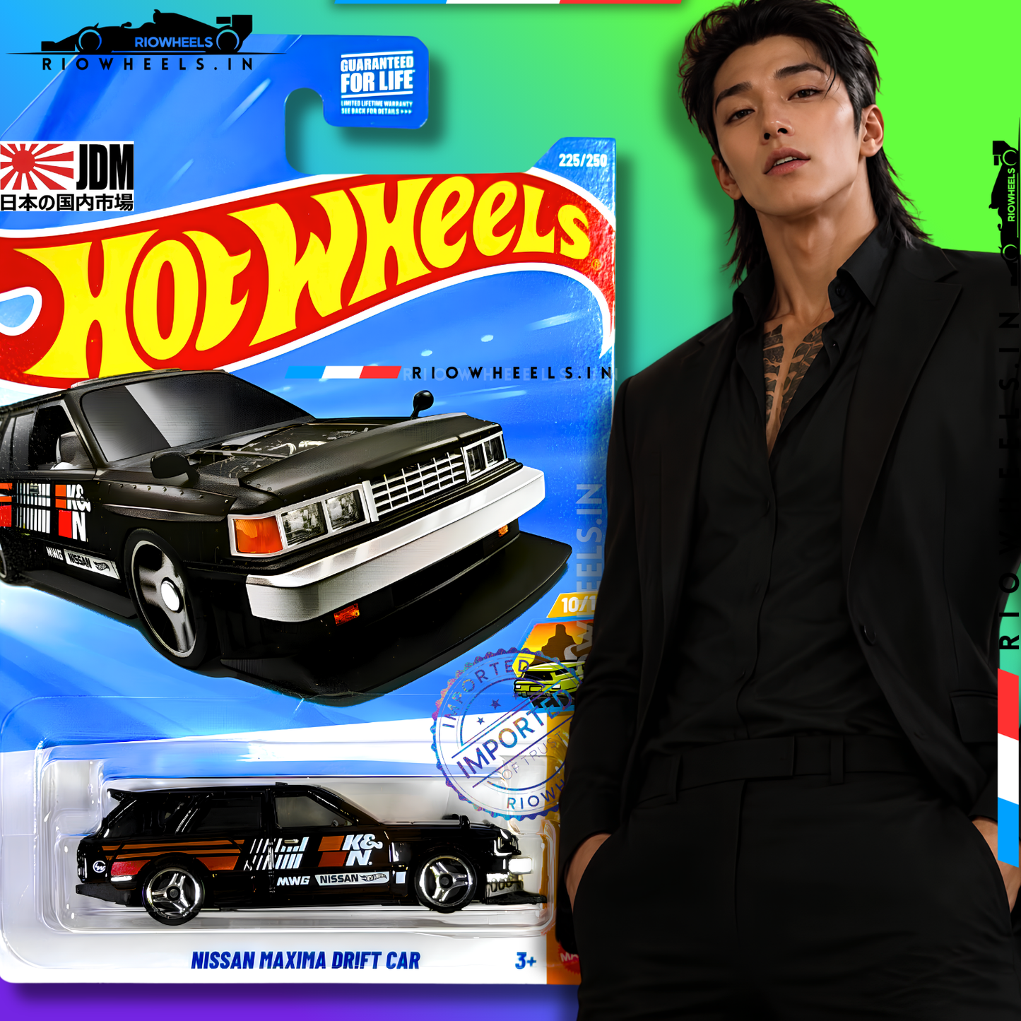 329/- || IMPORTED NISSAN MAXIMA DRIFT CAR - HOT WHEELS