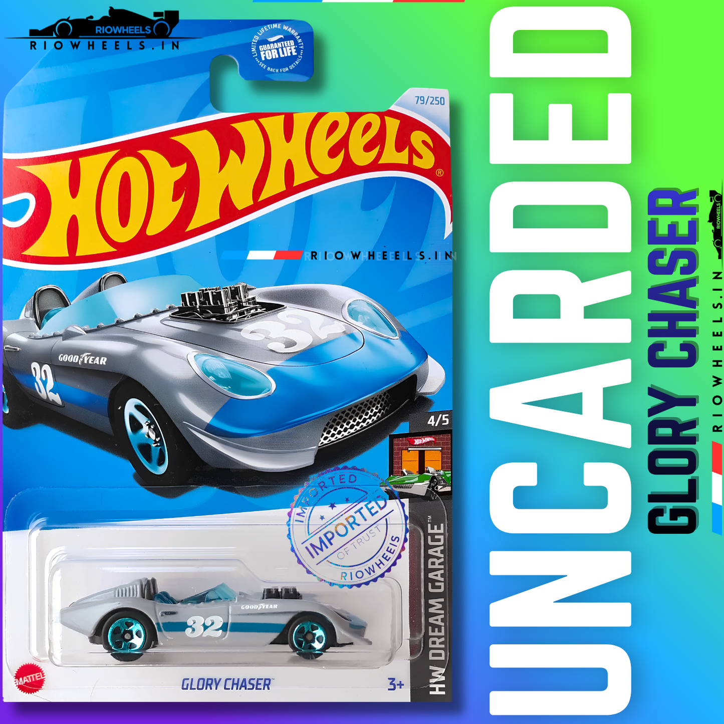 239/- || IMPORTED GLORY CHASER - HOT WHEELS || UNCARDED