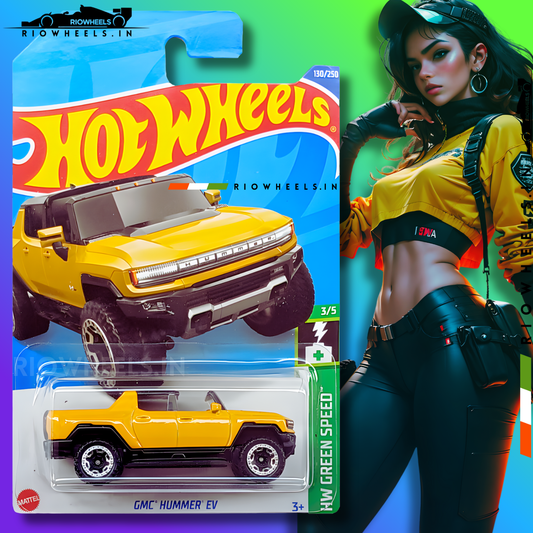 |1249/- || GMC HUMMER EV || YELLOW - HOT WHEELS