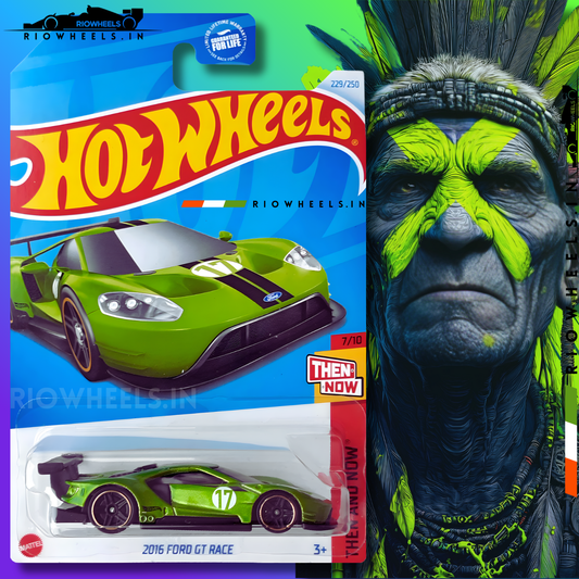729/- || 2016 FORD GT RACE - HOT WHEELS