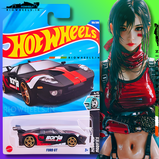 359/- || FORD GT || BLACK - HOT WHEELS