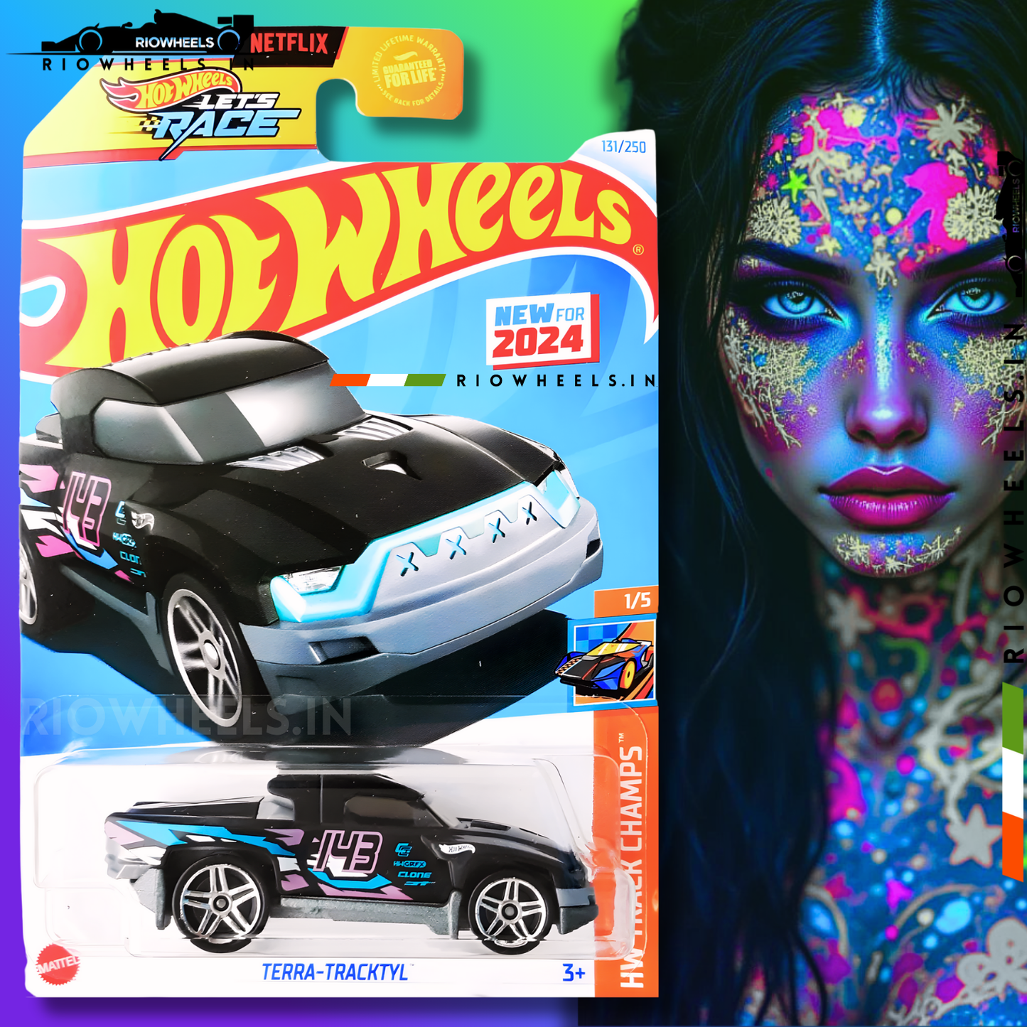 169/- || TERRA-TRACKTYL - HOT WHEELS