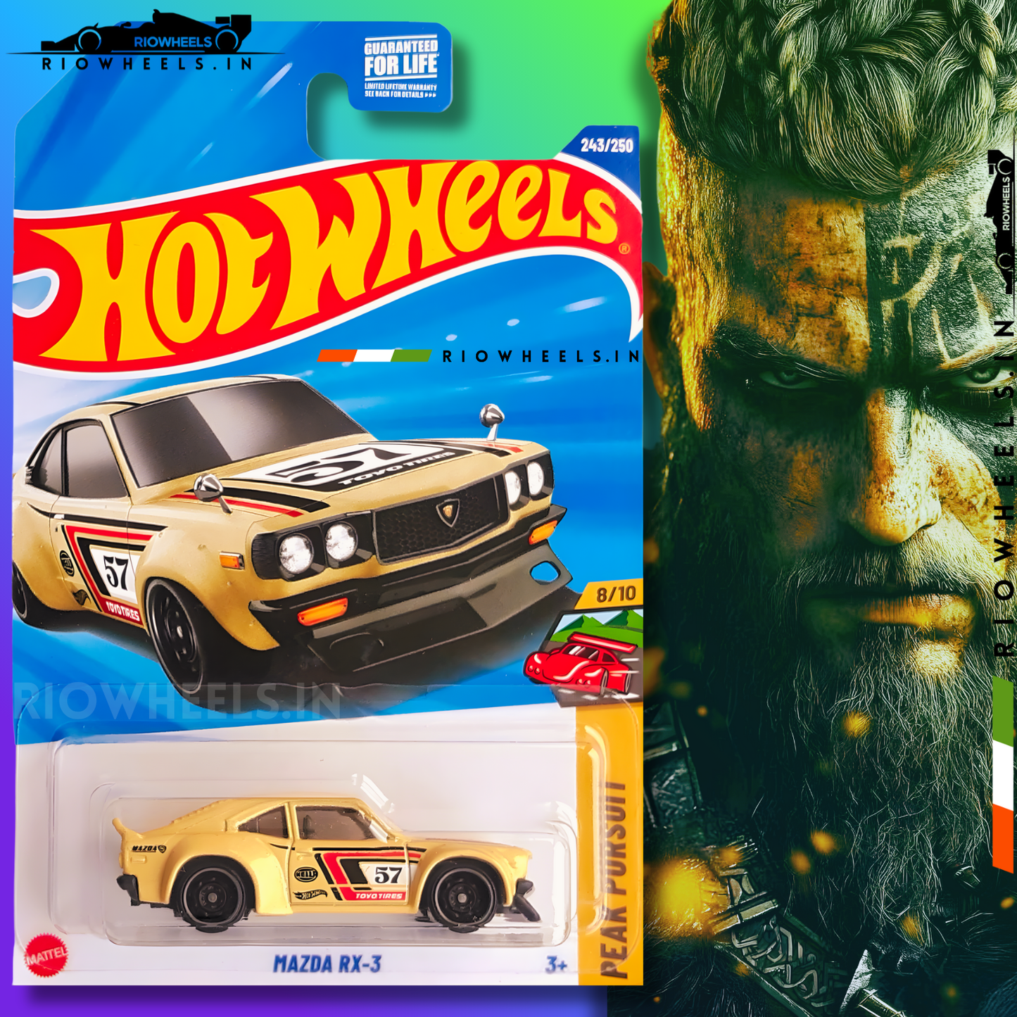 289/- || మజ్దా RX-3 - హాట్ వీల్స్