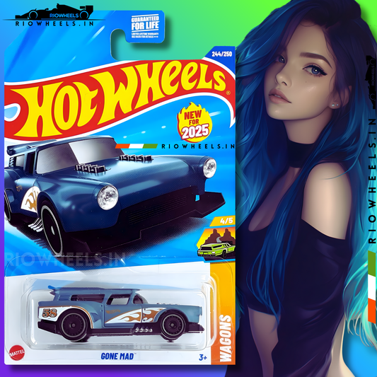 229/- || GONE MAD - HOT WHEELS