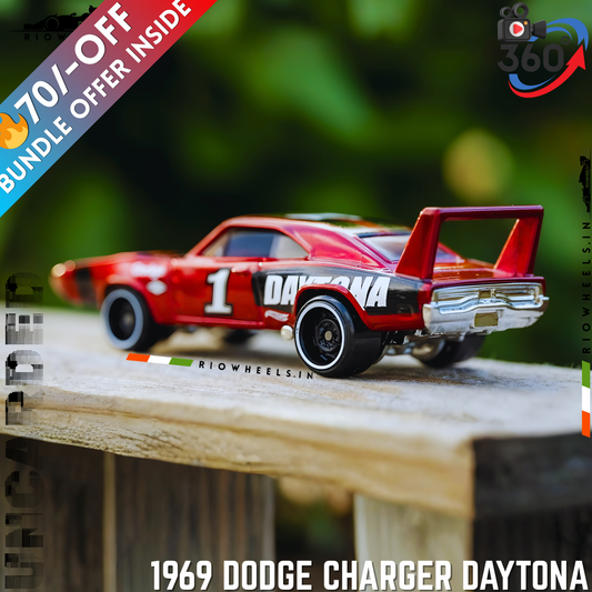 439/- || IMPORTED 1969 DODGE CHARGER DAYTONA - HOT WHEELS || UNCARDED