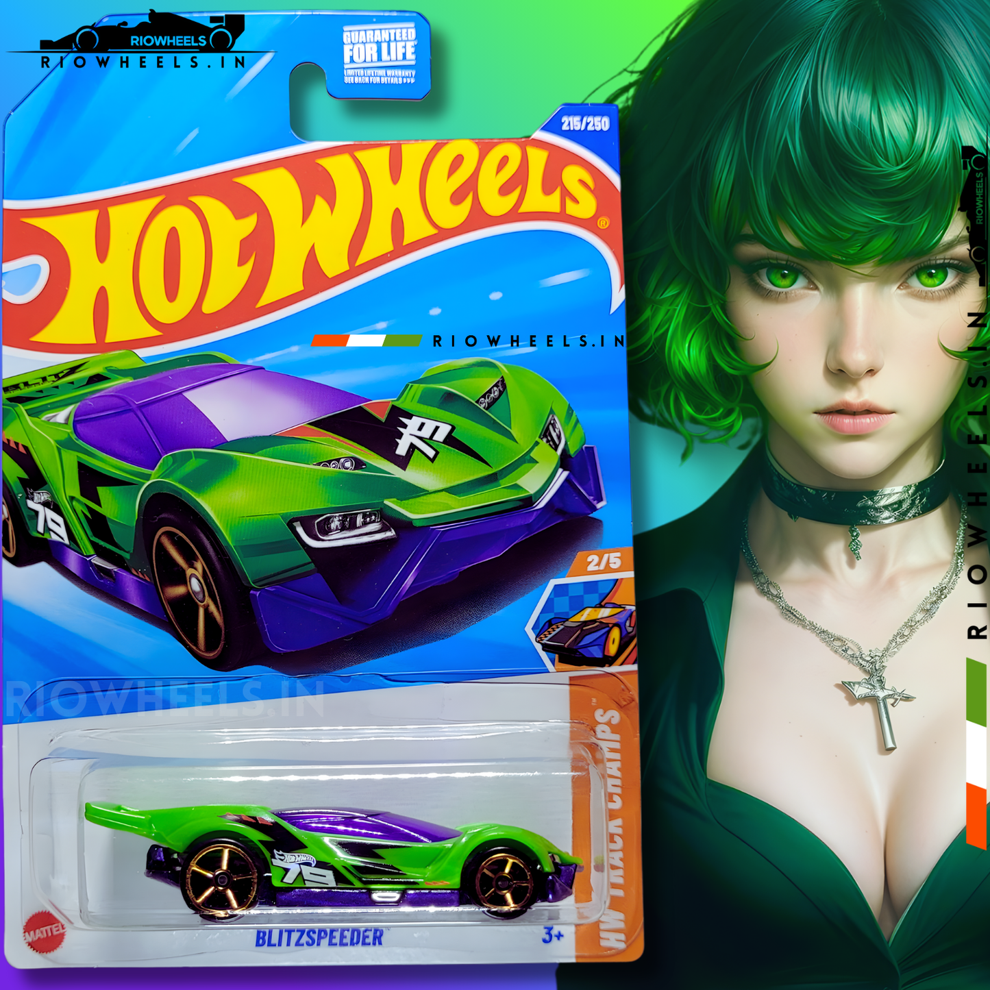 169/- || BLITZSPEEDER - HOT WHEELS