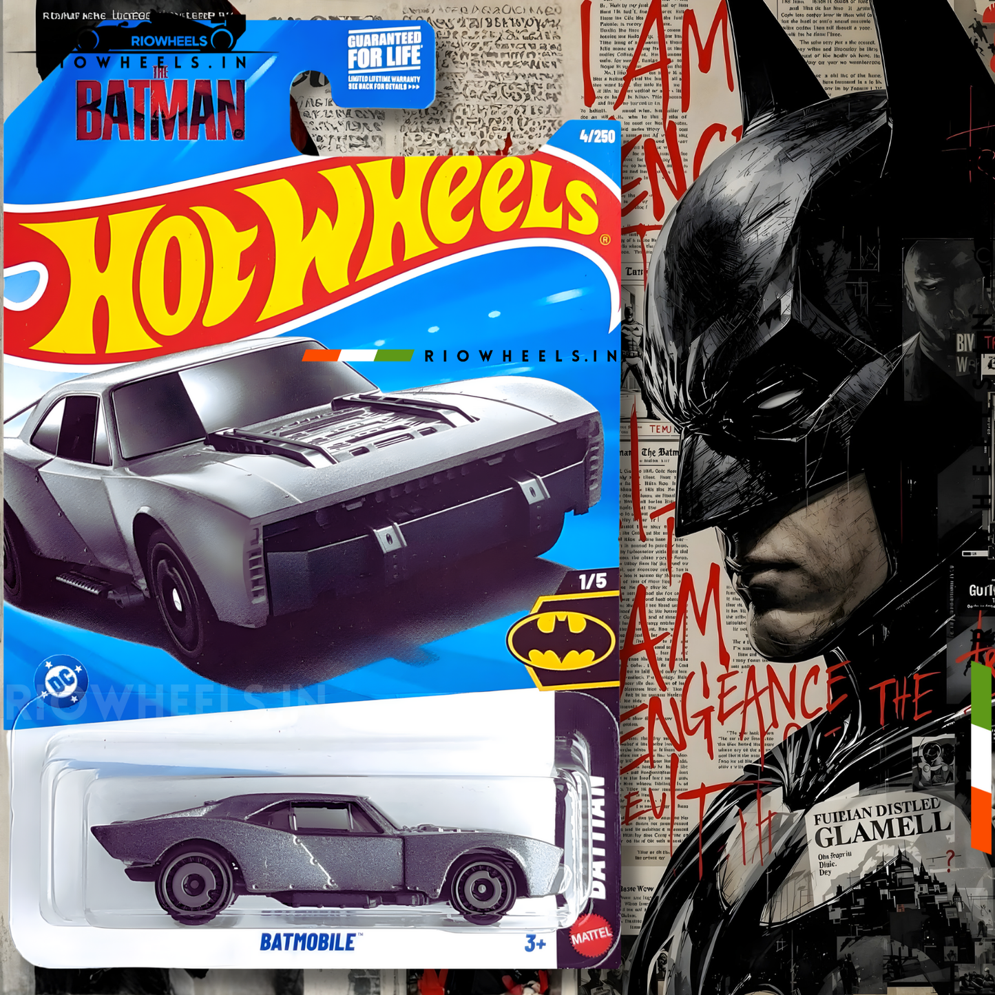429/- || BATMOBILE - HOT WHEELS