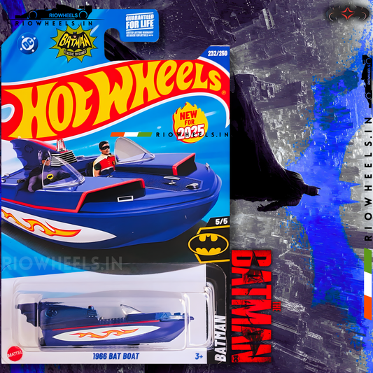 339/- || 1966 BAT BOAT - HOT WHEELS
