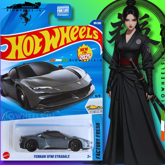 669/- || FERRARI SF90 STRADALE || GREY - HOT WHEELS