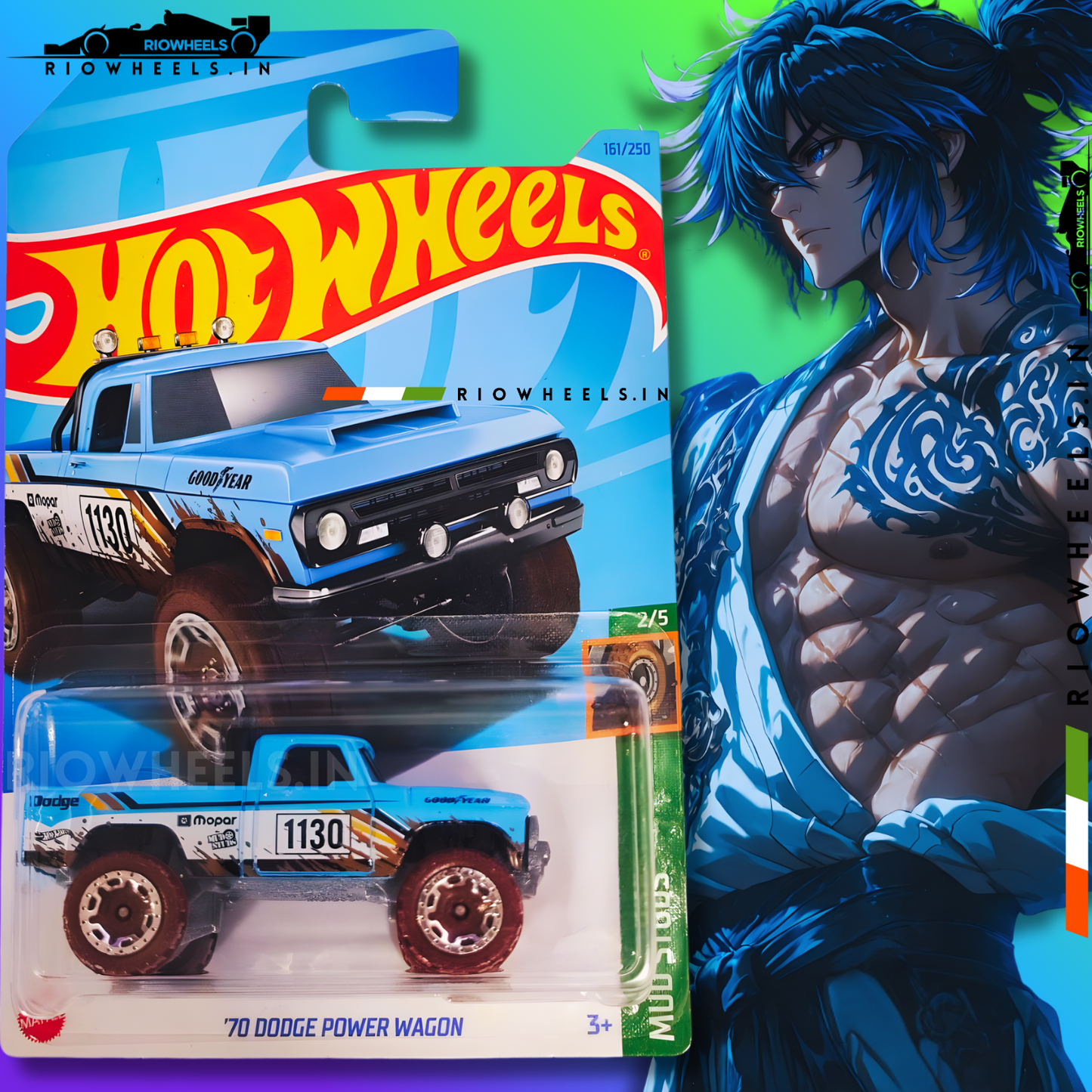 429/- || 70 DODGE POWER WAGON - HOT WHEELS